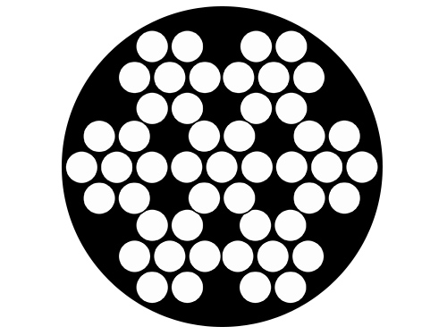 Wire  PVC, 7 x 7 strands, stainless steel (3-5 mm) in the group Wire, chain, rope / Wire / wire in any length at  (390-30)