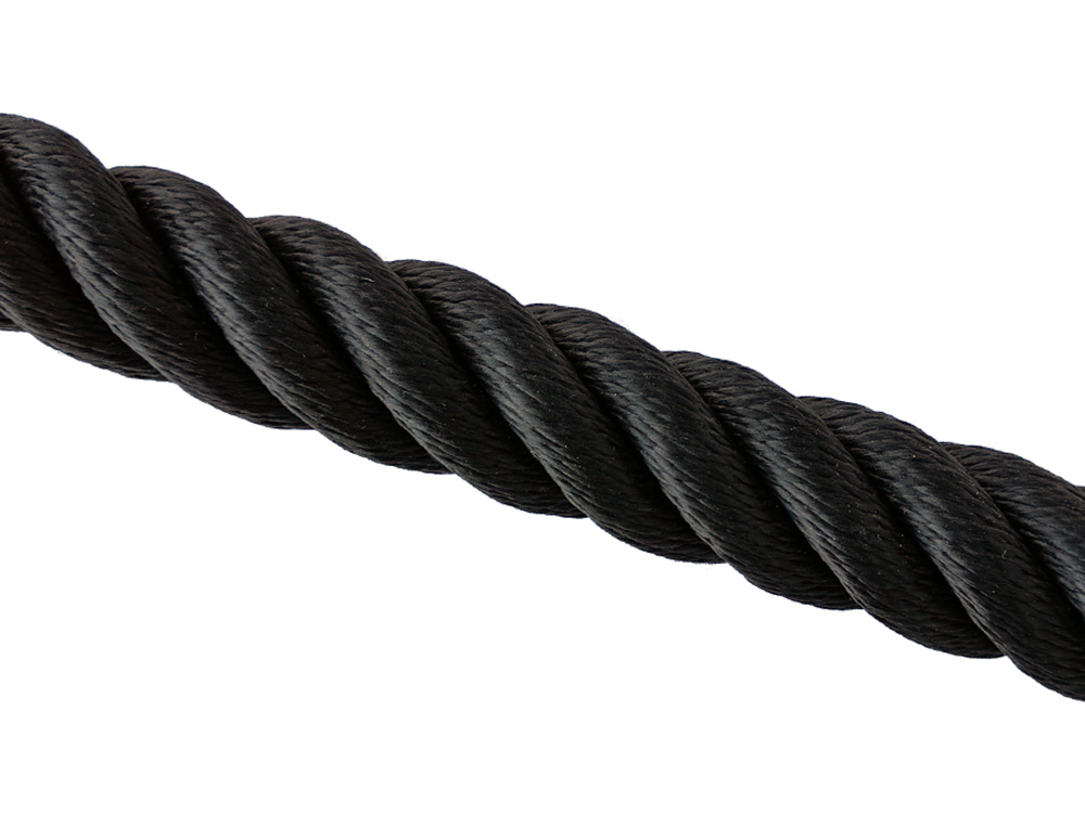 Decorative rope, black - Wire & rope - Marifix